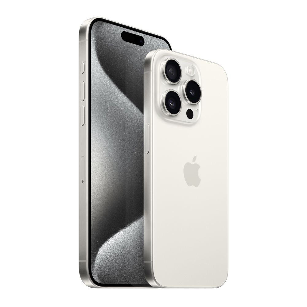 iPhone 15 PRO MAX 1TB 5G SiGiLAT GARANTiE ! Natural White Silver Alb