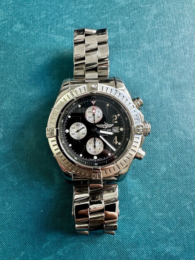 Мъжки луксозен часовник Breitling Super Avenger PRO 48mm Chronograph