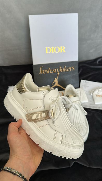 Dior Id White Calfskin (size 37)