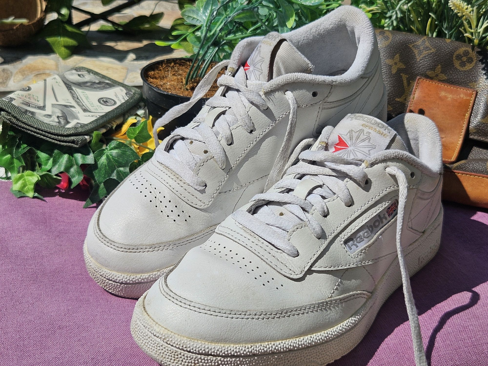 Reebok Classic кецове от кожа N39