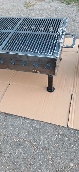 Gratar 600x400 înălțimea 350