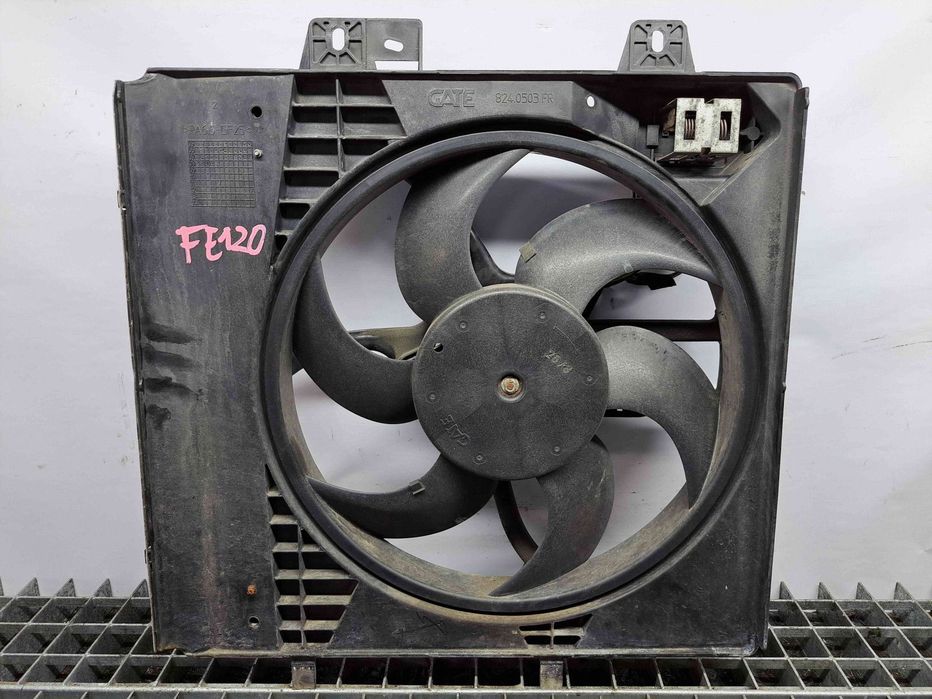 Electroventilator Peugeot 207 (WA) [Fabr 2006-2012] 9653804080   80KW
