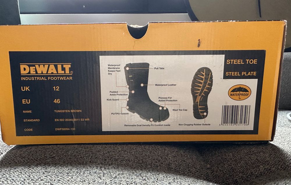 DeWalt работни ботуши
