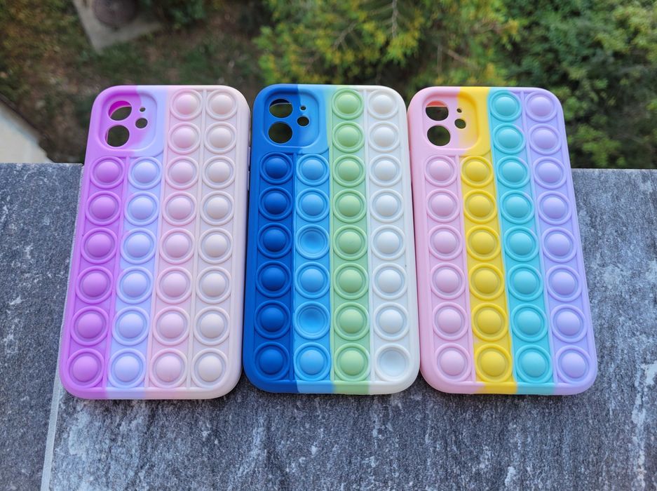 Husa telefon POP IT compatibil Iphone 7/8/XS Max / 11 /12 /12 Pro Max