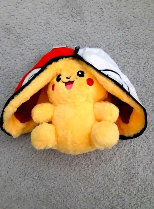 Трансформираща се Плюшена играчка Пикачу Pokémon Pikachu играчка