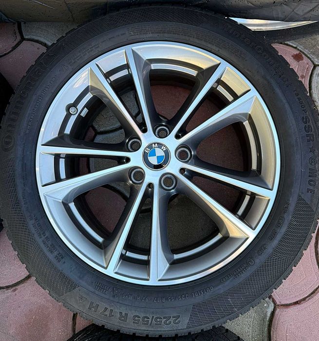 Roti BMW 5 G30 / G31 jante TOP orig style 631 pe 17" + 225 55 17 IARNA