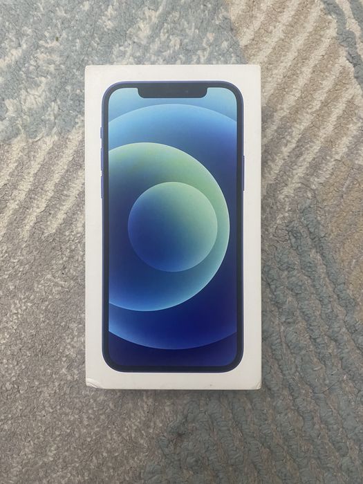 Кробка от iphone12 blue 128gb