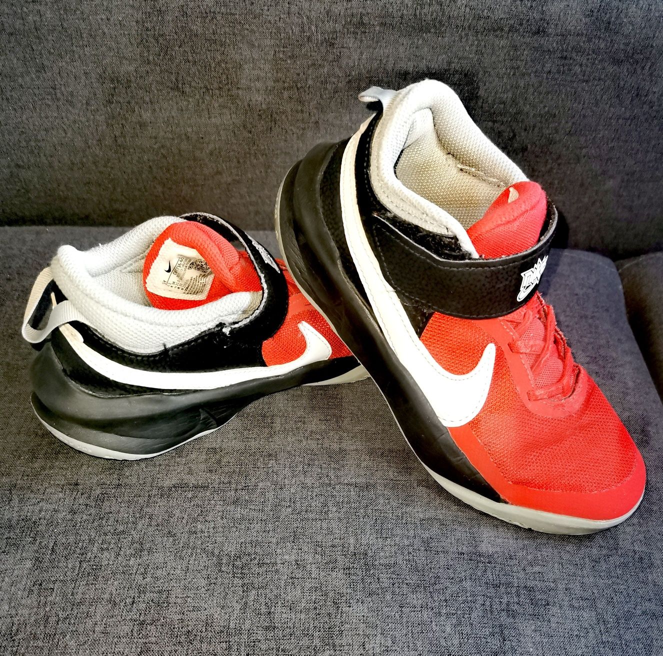 Nike спортни обувки Team Hustle D 10 GS CW6735-607, Червени