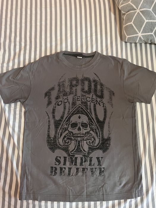 Tapout оригинална тениска - сив цвят