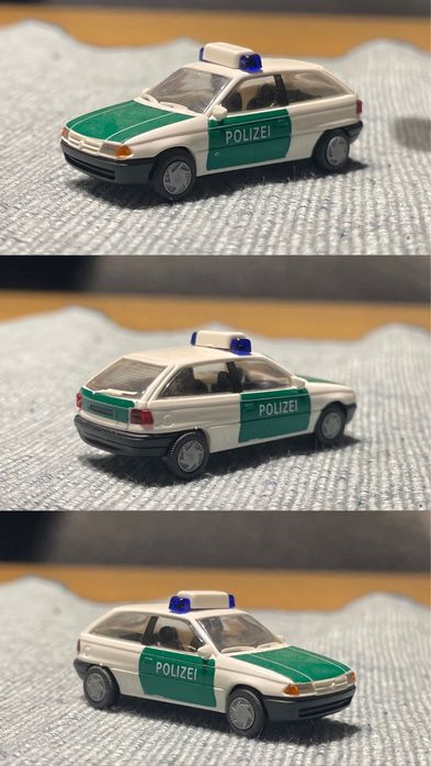 1:87 Herpa Polizei Opel Mercedes Vectra Astra Omega