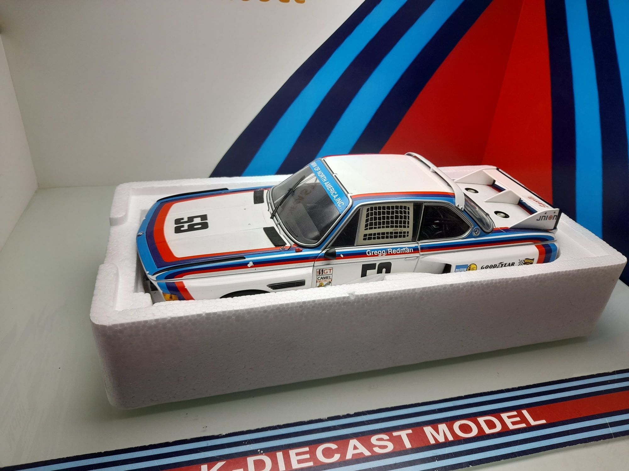 BMW CSL 1:18 Minichamps,