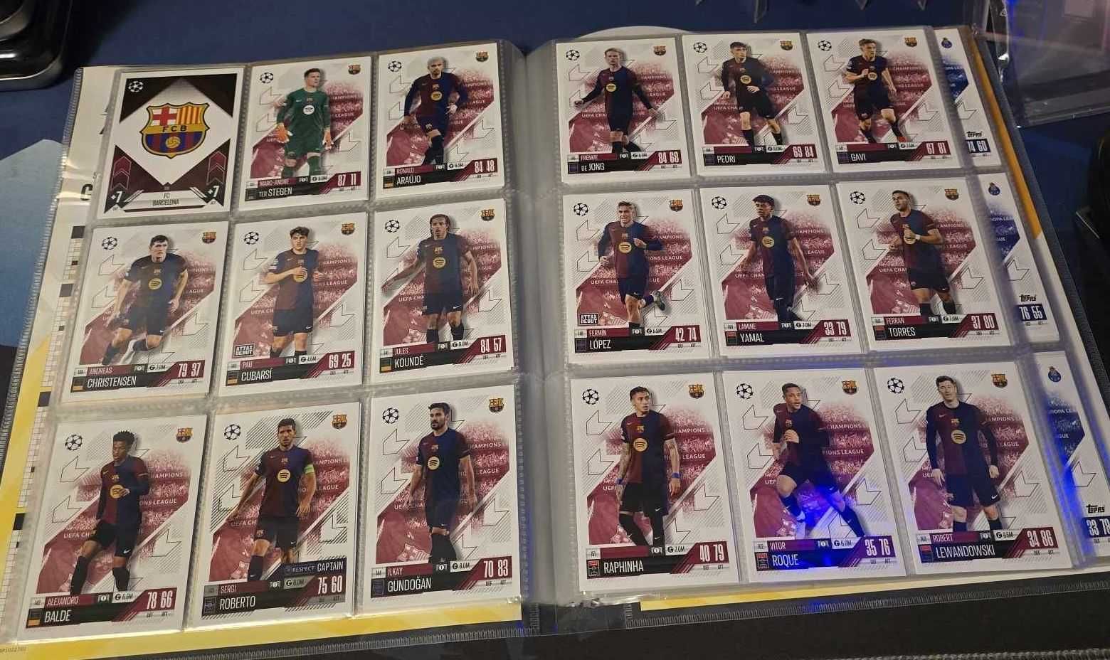 Match Attax Champions League 2024/2025 - set 441 de cartonașe