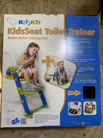 Scara cu reductor WC si olita Multicolor Kidskit