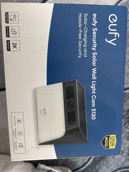 Eufi security solar Wall Light cam s120