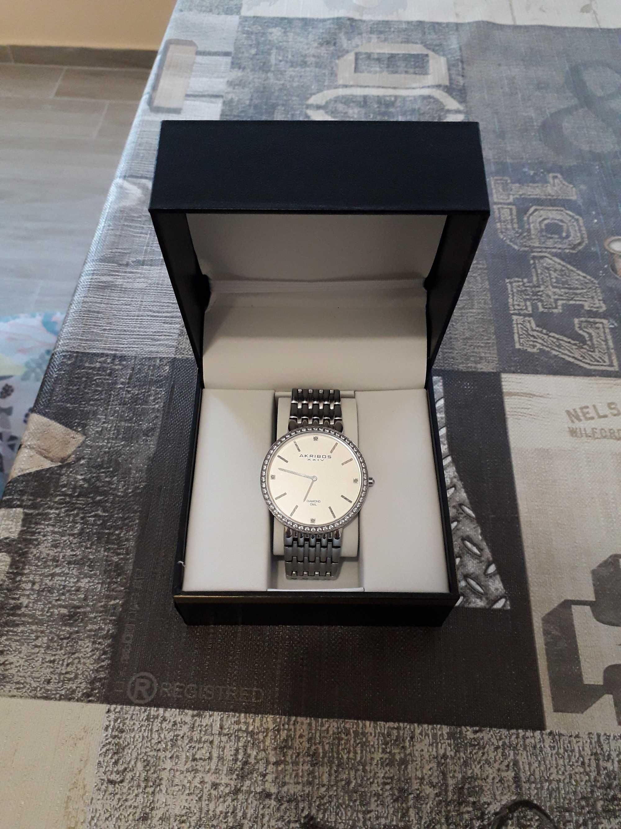 Akribos XXIV Dual Diamond