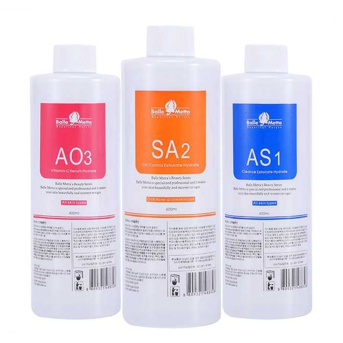 Промоционален комплект разтвори за водно дермабразио