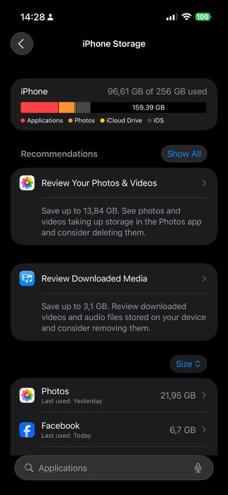 Iphone 16 Pro Max 256 Black
