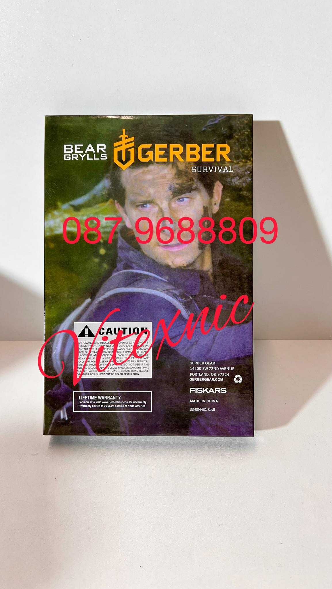 Брадва Bear grylls survival hatchet с калъф Gerber