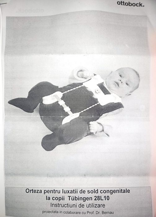 Orteza pentru luxatii de sold congenitale la copii Tubingen 28L10.