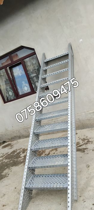 Scări zincate exterior 70x27cm