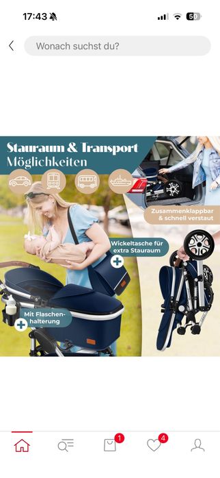 Carucior 3 in 1 nou. Desfacut pentru verificare