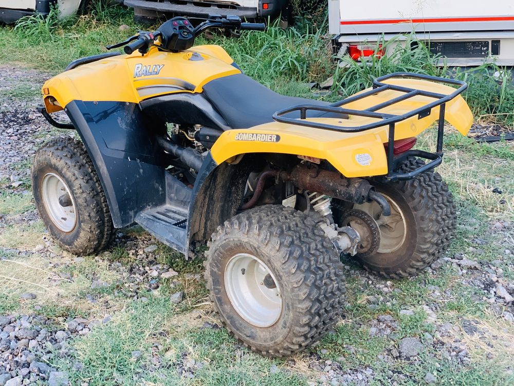 НА ЧАСТИ! ATV Bombardier Rally 200 cc 15 кс. Автоматик Бомбардиер