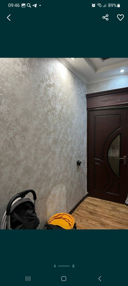 1в2.2.4 продаётся своя с ремонтом частично с мебелью