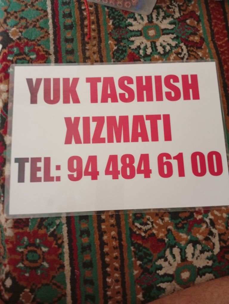 Yuk tashish   2 tonnalik 5kishilik