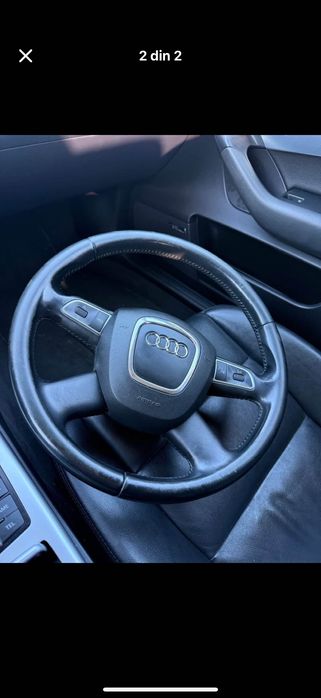 Vând volan Audi A6 în 4 spițe, în stare bună de funcționare