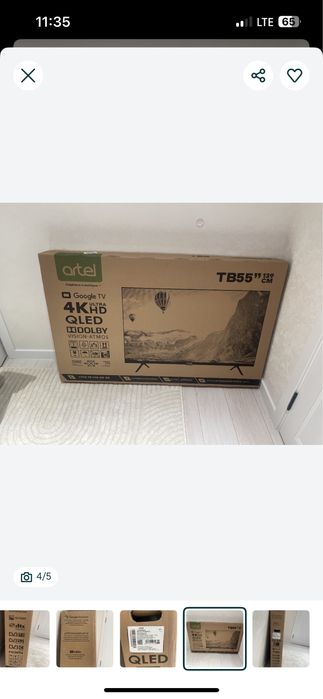 Artel 55 televizor sotiladi