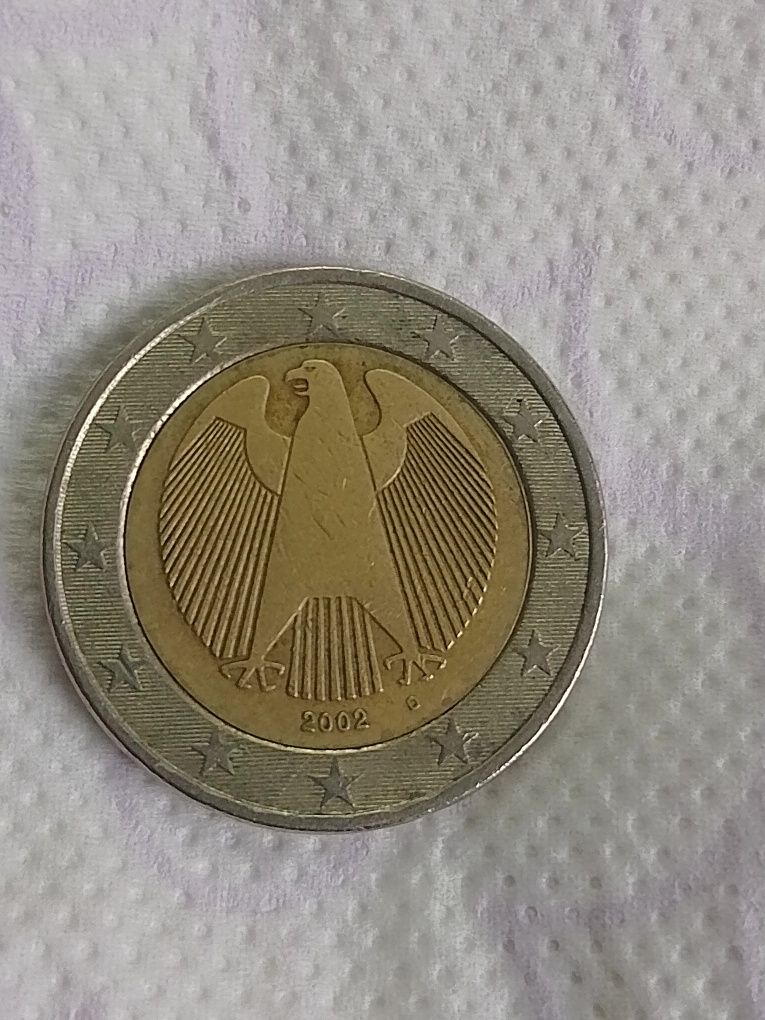2. euro  2002 D.