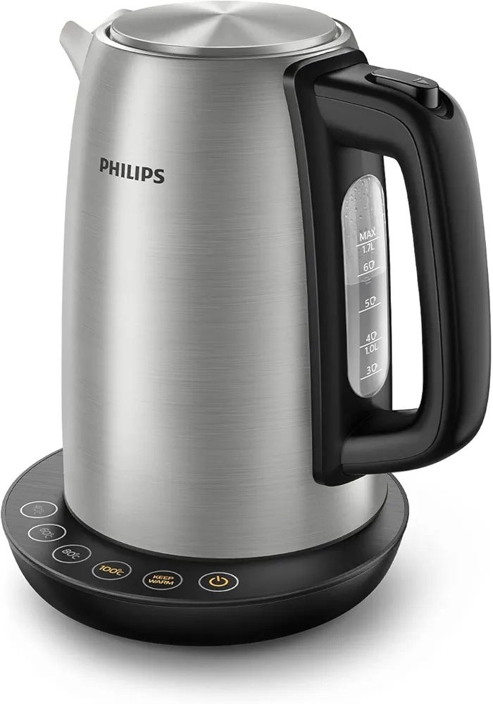 Електрическа канa PHILIPS HD9359/90 СИВ, 1.70 L, 2200 W