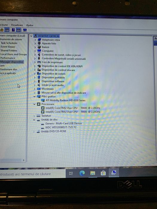 Laptop Dell Inspiron 1545 Intel/ATI Mobility Radeon HD