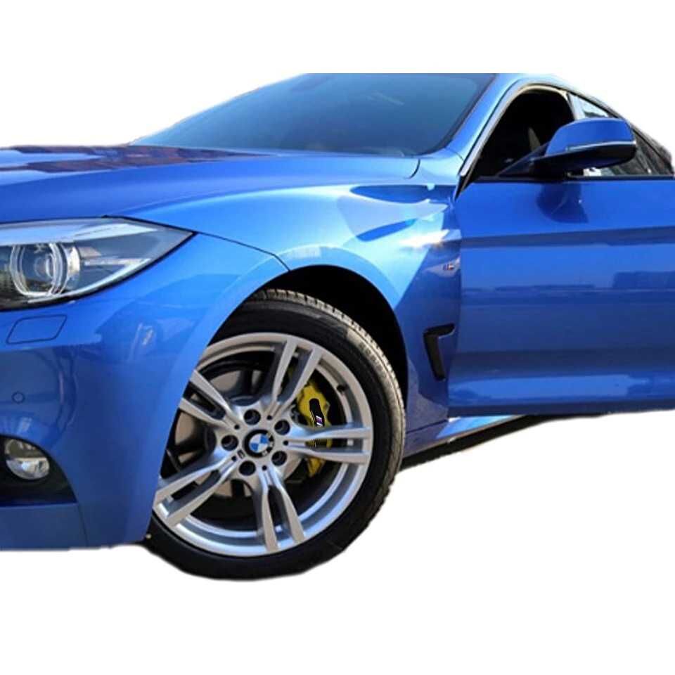 Капаци за спирачни апарати БМВ BMW M POWER комплект 4 броя жълти