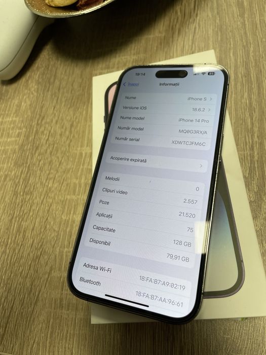 iPhone 14 Pro Purple 128GB