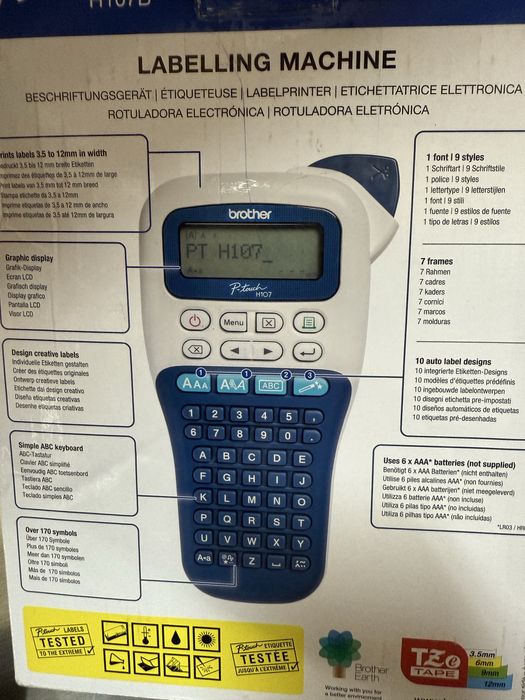 Принтер brother h107 за етикети