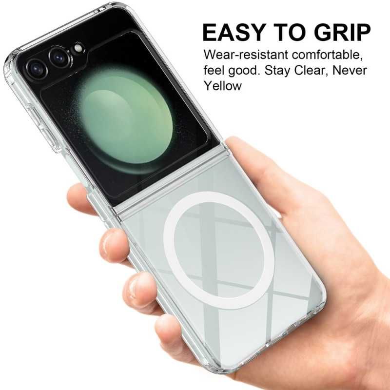 Поликарбонатен гръб MagSafe Airbag за Z Flip 7, Z Flip 6, Z Flip 7 FE