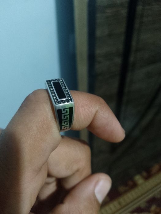 Серебро колцо мужской 925