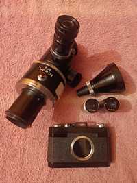 Aparat foto pentru microscop Nikon M-35S vintage,obiectiv microflex
