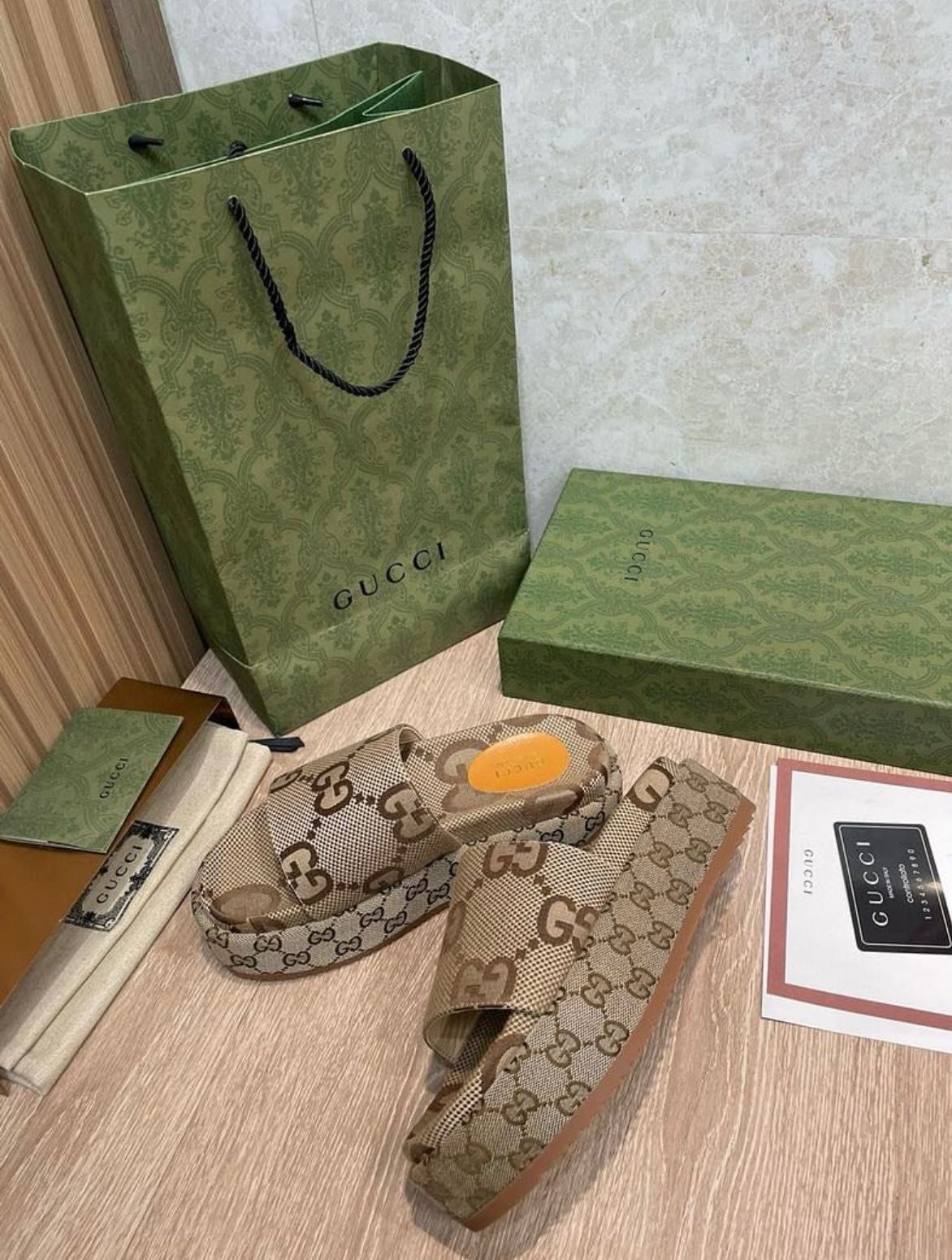 Дамски чехли GUCCI