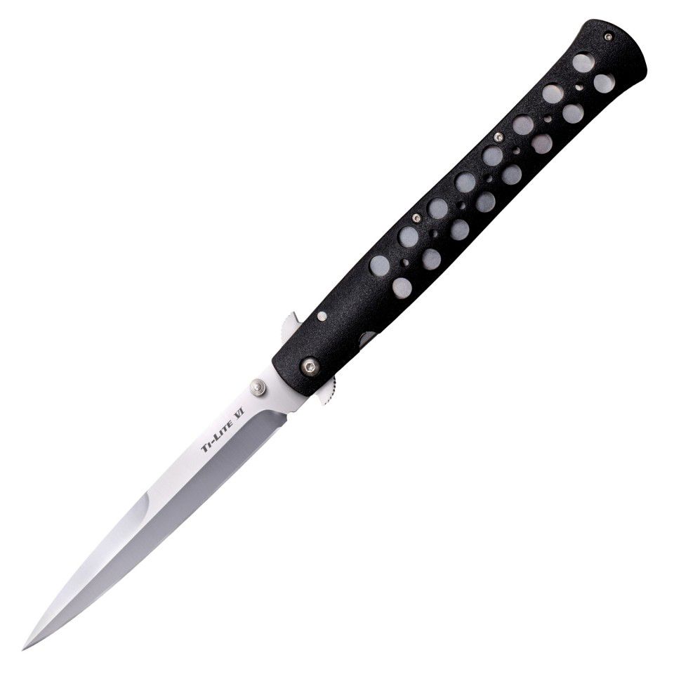 Briceag Ti-Lite Cold Steel,lama stilet, prindere curea, 33 cm,argintiu