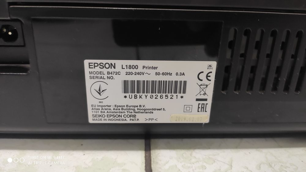 Epson L1800 A3  Принтер