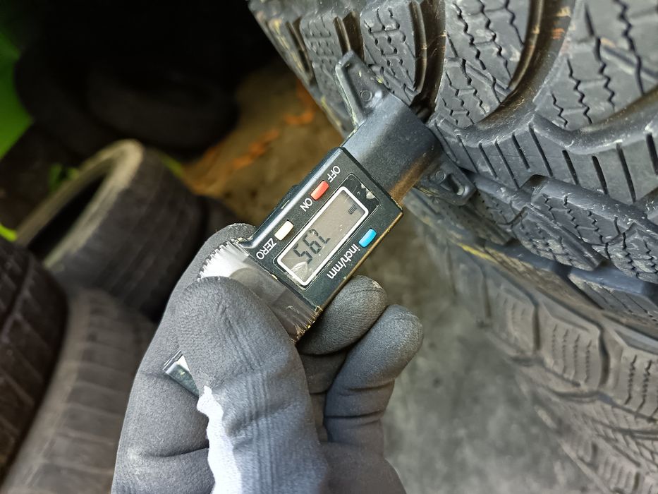 Anvelope MS iarna 225 50 17 bridgestone runflat 2018 7.8-8.5mm