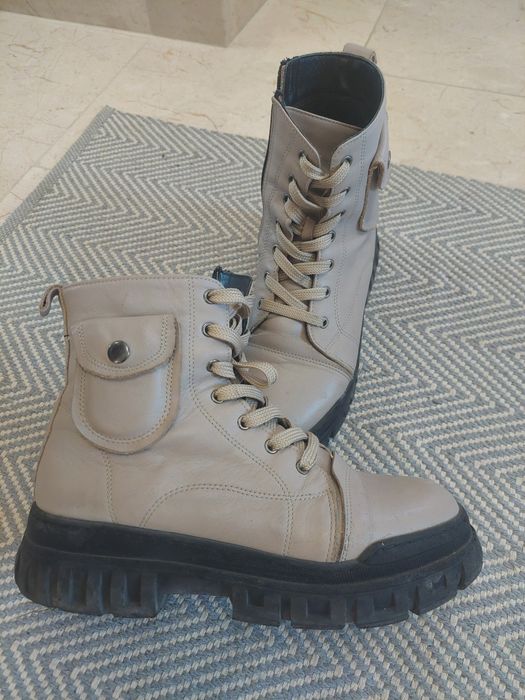 Ghete din piele nr 38