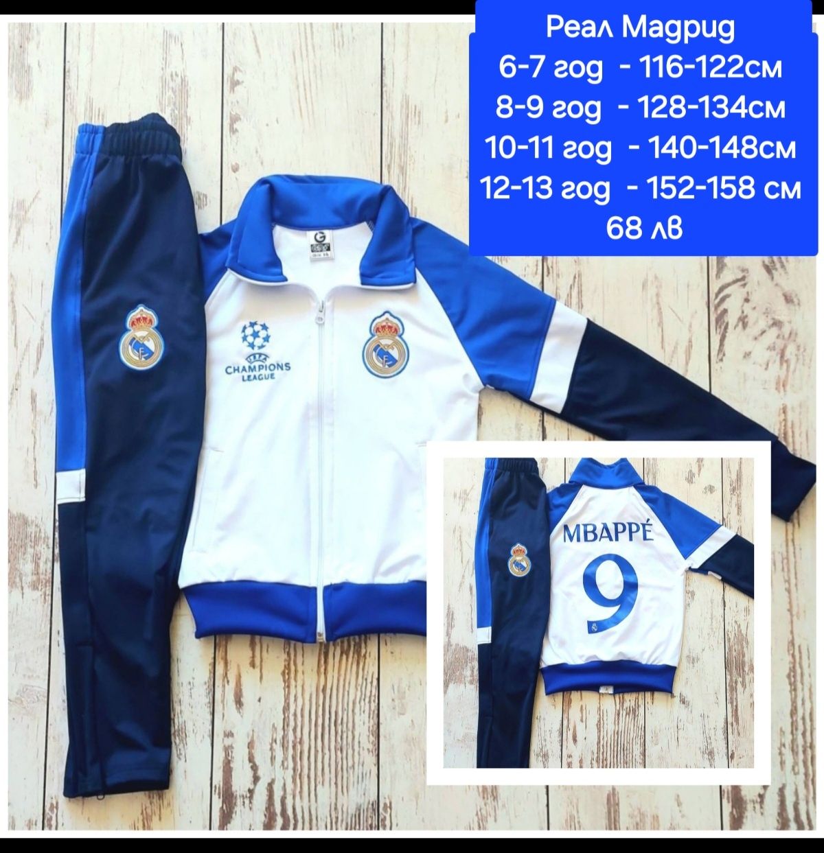 REAL MADRID  детско юношески екипи