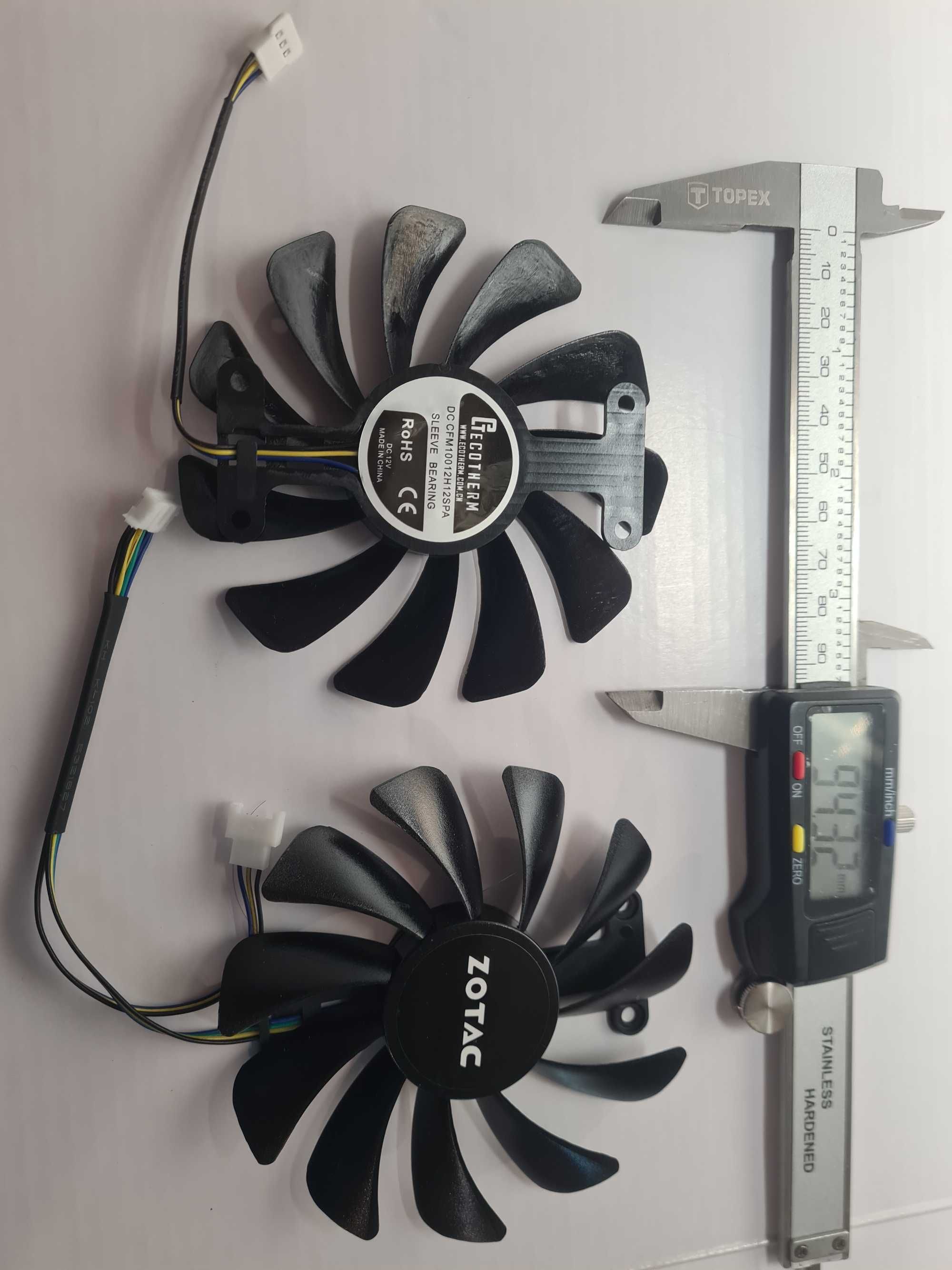 Cooler ventilator GPU