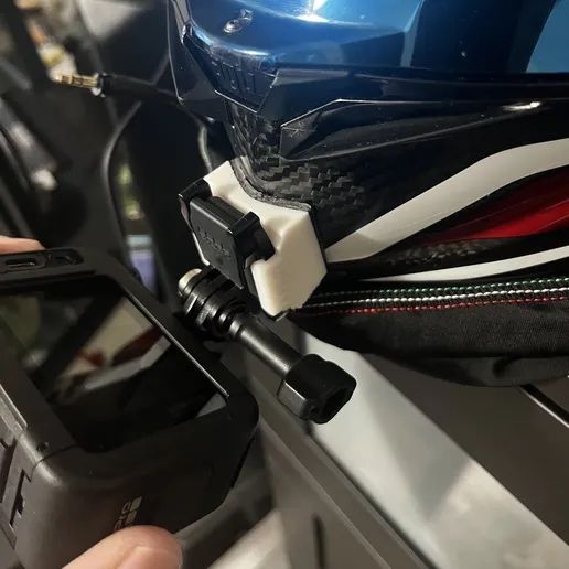Chin mount/Montura camera GoPro pentru HJC, Nexx, Scorpion, AGV