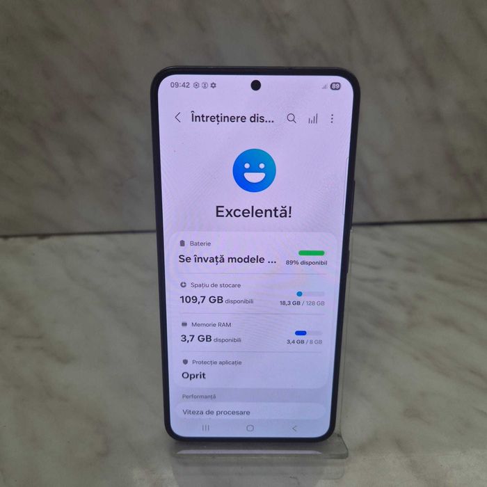 Telefon Samsung Galaxy S22 128GB Negru Cutie Zeus Amanet Rahova 33281