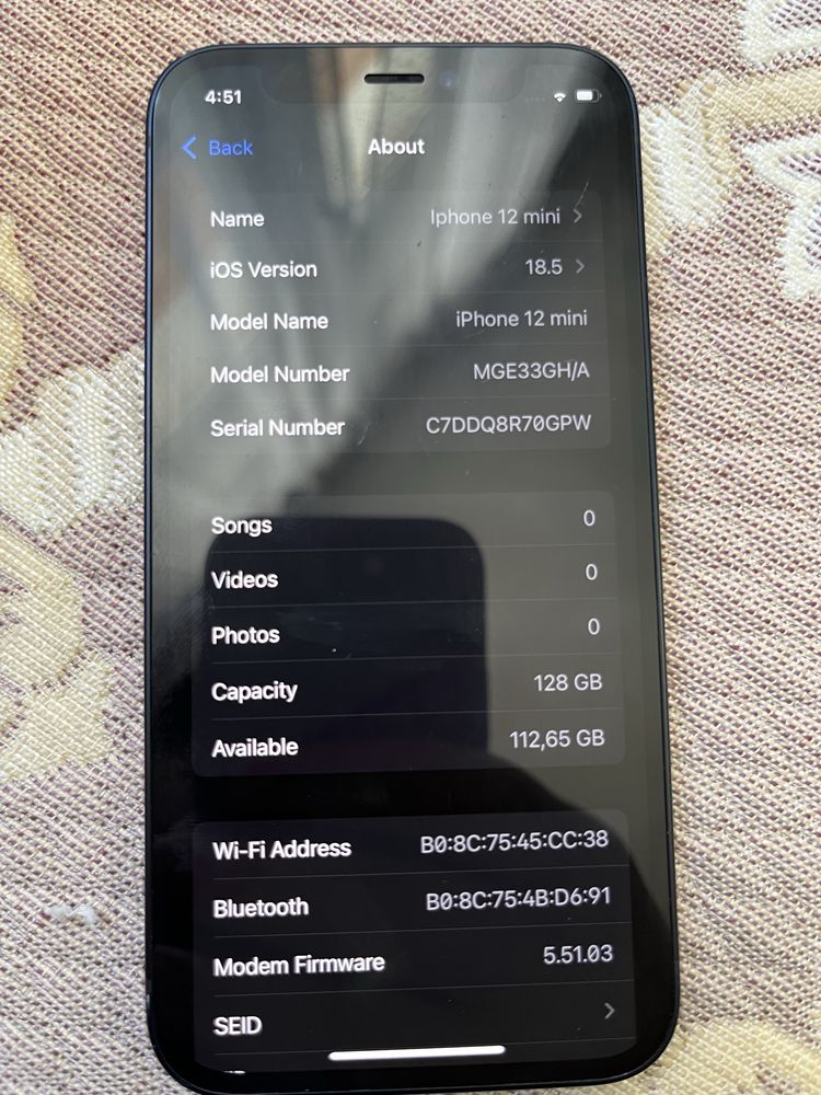 Iphone 12 mini 128gb