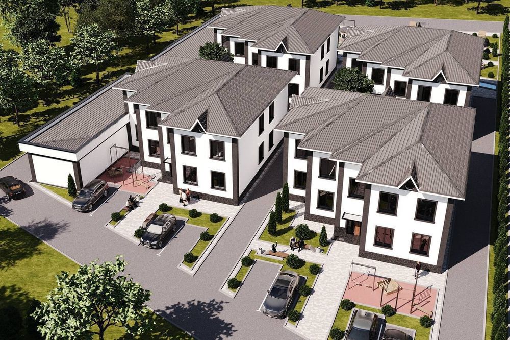 Qibrayda pishgan g‘ishtdan qurilgan 2 va 3 xonali yangi xonadonlar